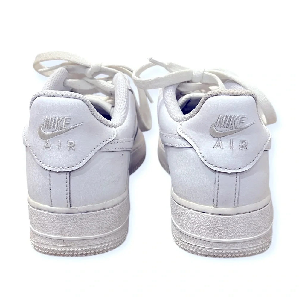 Nike Air Force 1 Low in White- Size 7Y, Woman’s 8.5